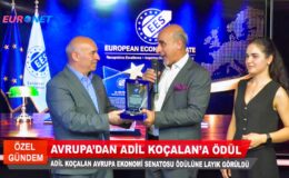 Koçalan’a Avrupa Ekonomi Senatosu’ndan Uluslararası Başarı Ödülü