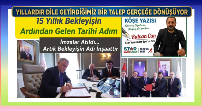 15 Yıllık Bekleyişin Ardından Gelen Tarihi Adım