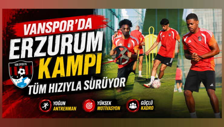 Vanspor’un Erzurum Kampı Sürüyor