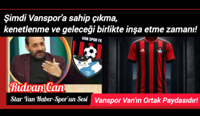Vanspor Hepimizin: Şimdi Kenetlenme Zamanı!
