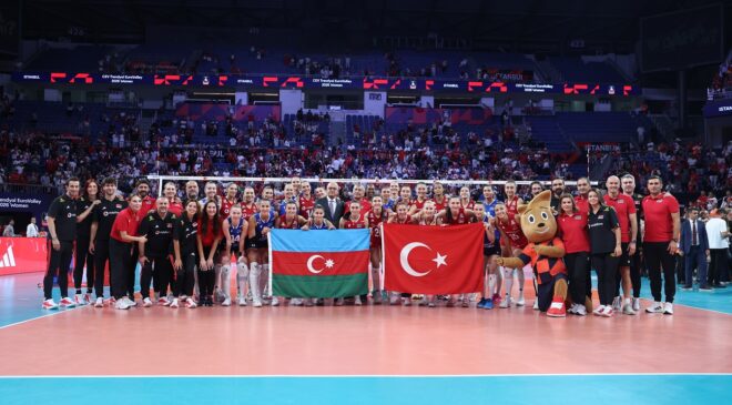 A Milli Kadın Voleybol Takımı, Avrupa Şampiyonası’nda çeyrek finalde