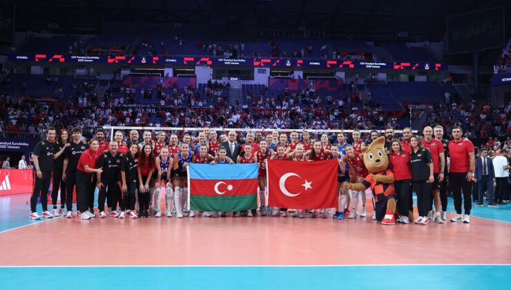 A Milli Kadın Voleybol Takımı, Avrupa Şampiyonası’nda çeyrek finalde