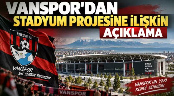 Vanspor’dan Stadyum Açıklaması: “Vanspor’un stadyum hakkı daha fazla engellenmemelidir!