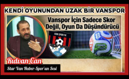 Vanspor İçin Sadece Skor Değil, Oyun Da Düşündürücü