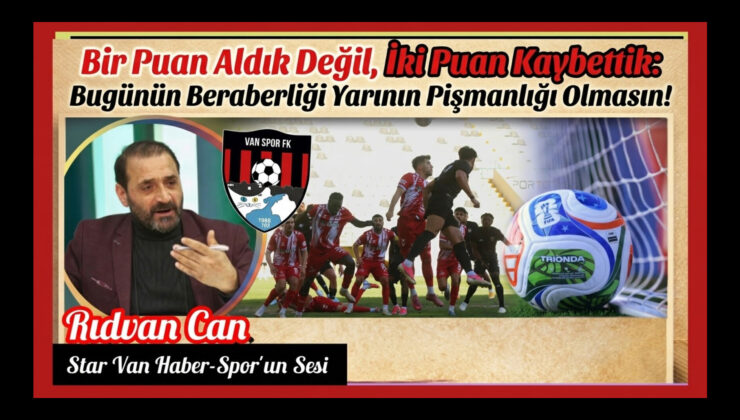 Bir Puan Aldık Değil, İki Puan Kaybettik: Bugünün Beraberliği Yarının Pişmanlığı Olmasın!