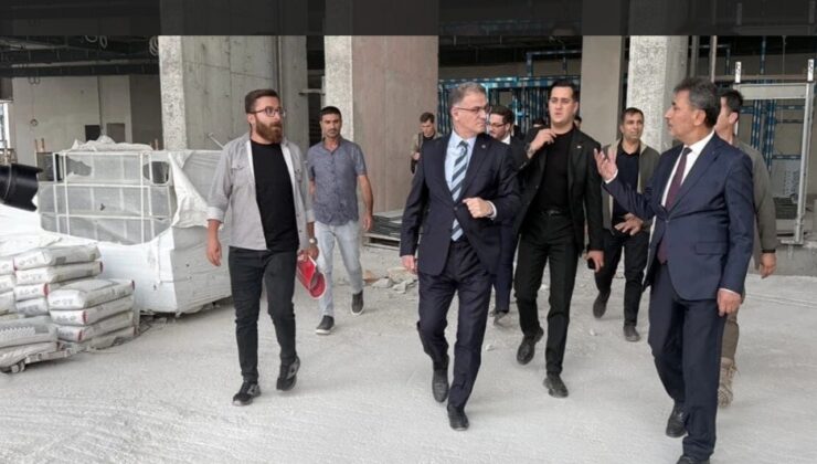 Van’da kültür ve sanat yatırımı hızla yükseliyor: Vali Balcı Kültür Merkezi’ni inceledi