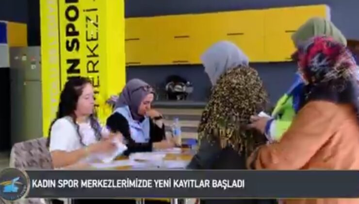 İpekyolu Kadın Spor Merkezlerinde Yeni Dönem Kayıtları Başladı