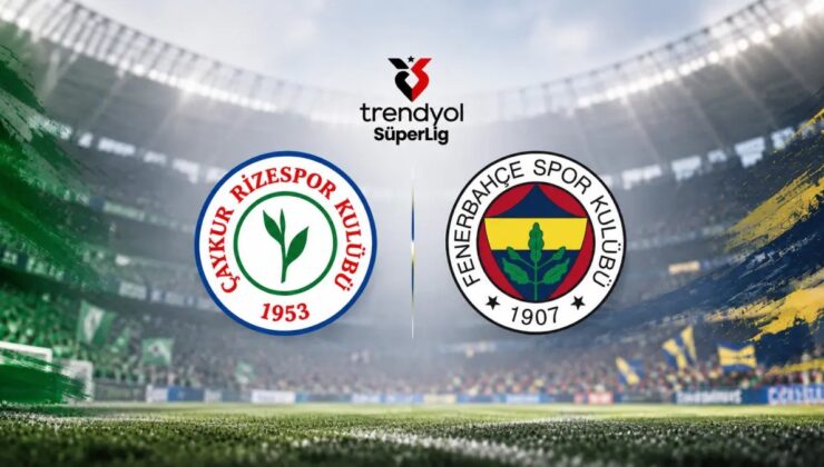 Çaykur Rizespor 0-3 Fenerbahçe