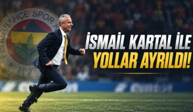 Fenerbahçe’de İsmail Kartal dönemi sona erdi!