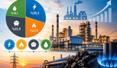 Sanayide enerji tüketiminin lideri elektrik oldu