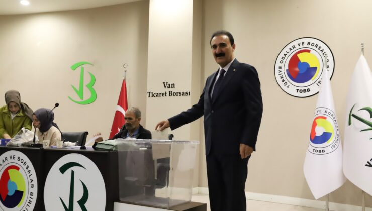 Van Ticaret Borsası’nda Nayif Süer Güven Tazeledi: “Güvenle, Kararlılıkla, Daha İleriye”