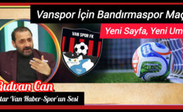 Vanspor İçin Bandırmaspor Maçı: Yeni Sayfa, Yeni Umut