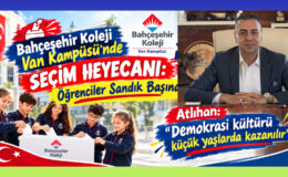 Bahçeşehir Koleji Van Kampüsü’nde Seçim Heyecanı: Öğrenciler Sandık Başına!