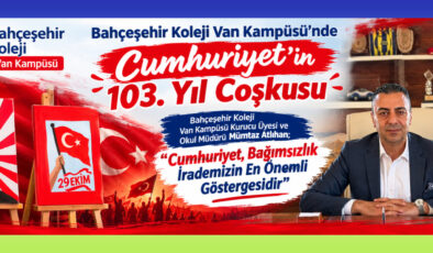 Bahçeşehir Koleji Van Kampüsü’nde Cumhuriyet’in 103. Yıl Coşkusu