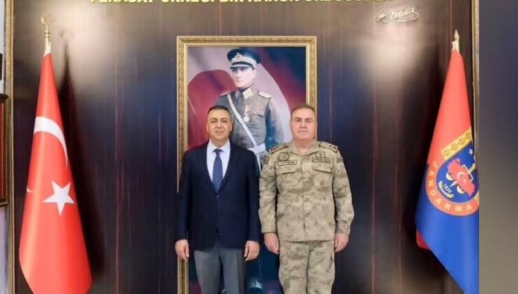 Bahçeşehir Koleji Van Kampüsü Kurucu Üyesi ve Okul Müdürü Mümtaz Atlıhan’dan Tuğgeneral Avkıran’a Ziyaret