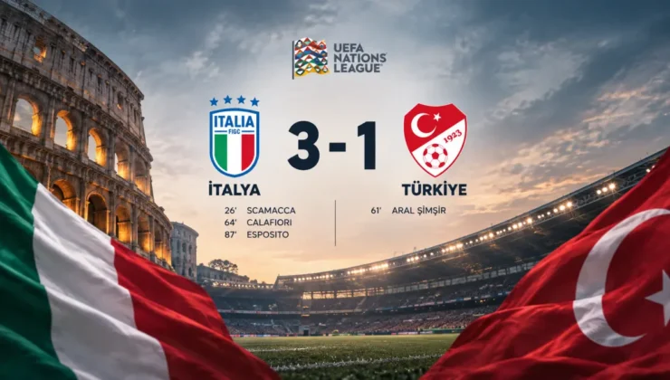 Ay-Yıldızlılar İtalya Deplasmanından Eli Boş Döndü 3-1