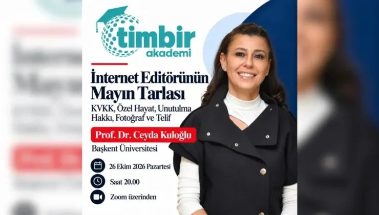 TİMBİR Akademi’de “İnternet Editörünün Mayın Tarlası” eğitimi gerçekleştirildi